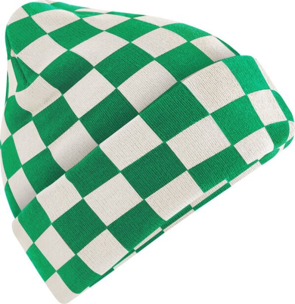 Strickmütze "Checkerboard"