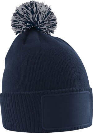 Kinder Strickmütze mit Pompon "Snowstar" - Reklamnepredmety