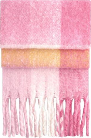 Schal "Fluffy Check" - Reklamnepredmety