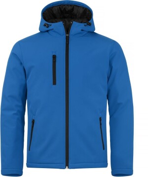 Wattierte Herren Kapuzen Softshell Jacke - Reklamnepredmety