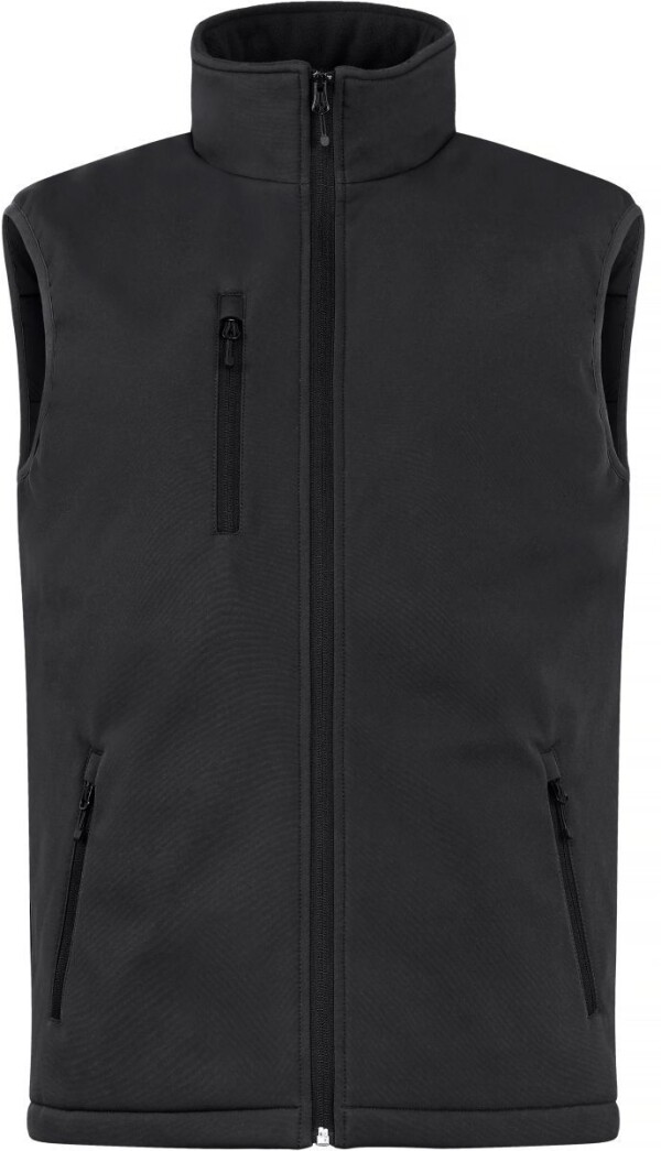 Wattierte Herren Softshell Weste