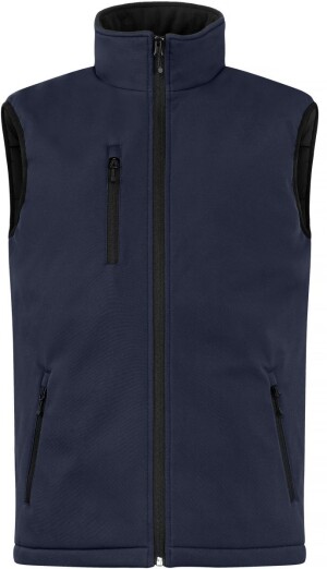 Wattierte Herren Softshell Weste - Reklamnepredmety