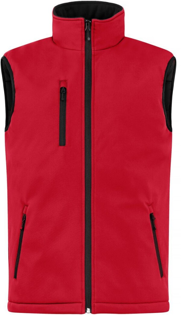 Wattierte Herren Softshell Weste