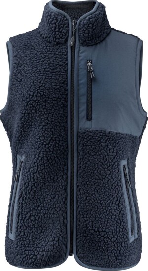 Damen Sherpa Fleece Weste "Two-Tone" - Reklamnepredmety