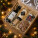 Geschenkbox mit Nüssen, Kerze, Schokolade und Nüssen im Glas, 20 × 20 × 5 cm