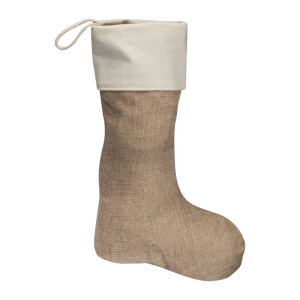 Weihnachtsstrumpf aus Jute Lucca - Reklamnepredmety