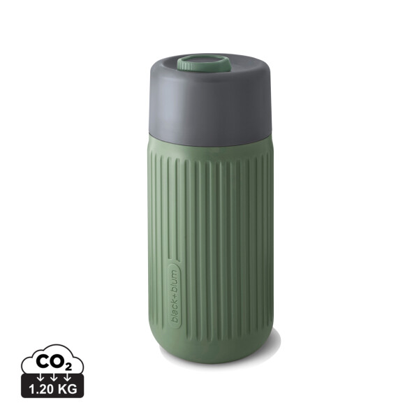 Reisebecher aus Glas 340 ml Black+Blum