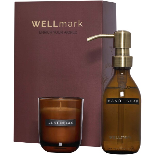 Wellmark Discovery Seifenspender 250 ml + Kerze 150 g