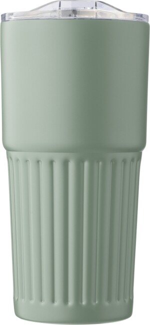 Doppelwandiger Thermobecher aus recyceltem Edelstahl, 500 ml - Reklamnepredmety