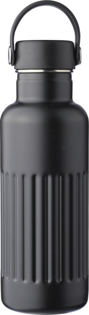 Recycelte doppelwandige Edelstahlflasche, 500 ml - Reklamnepredmety
