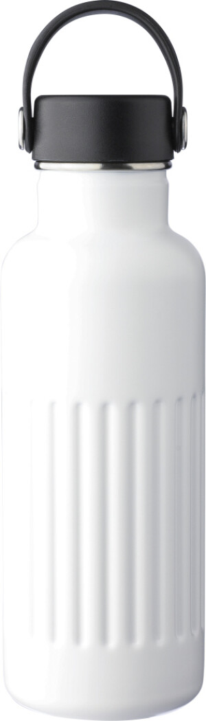Recycelte doppelwandige Edelstahlflasche, 500 ml - Reklamnepredmety