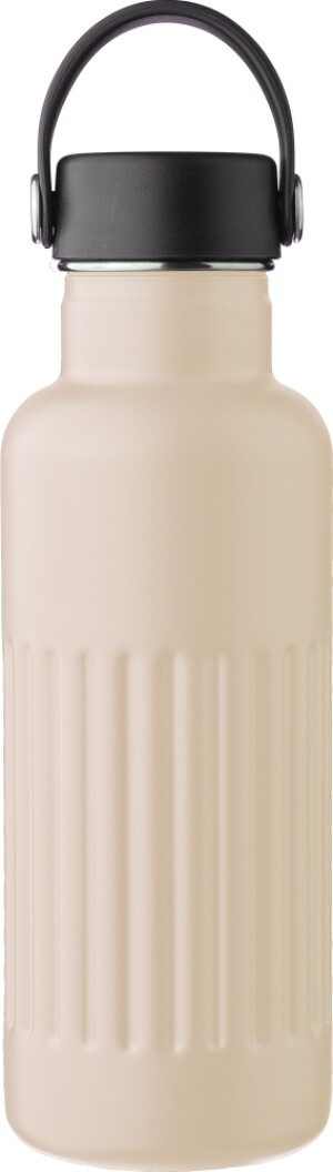 Recycelte doppelwandige Edelstahlflasche, 500 ml - Reklamnepredmety