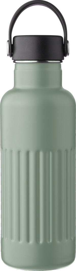 Recycelte doppelwandige Edelstahlflasche, 500 ml - Reklamnepredmety