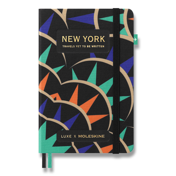 Moleskine LUXE Notizbücher New York, Paris und Rom, Sammleredition - S