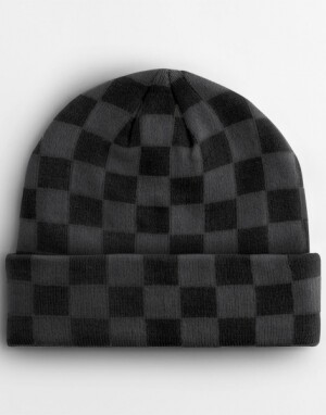 Checkerboard Beanie - Reklamnepredmety