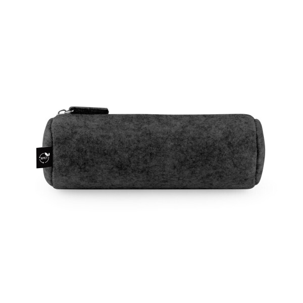 NOMAD. Mehrzwecketui aus recyceltem Filz (100 % rPET) mit Lineal, Bleistiften, Radiergummi und Spitzer