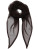 PW740 Womens Colour Chiffon Scarf - PW740_Brown-(ca.-Pantone-476) - variant Ls 1000145808