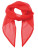 PW740 Womens Colour Chiffon Scarf - PW740_Strawberry-Red-(ca.-Pantone-186) - variant Ls 1000145837
