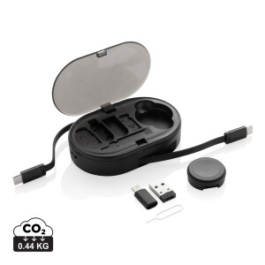Chargevix RCS Multifunktions-Ladegerät 60W aus recyceltem Kunststoff - Reklamnepredmety