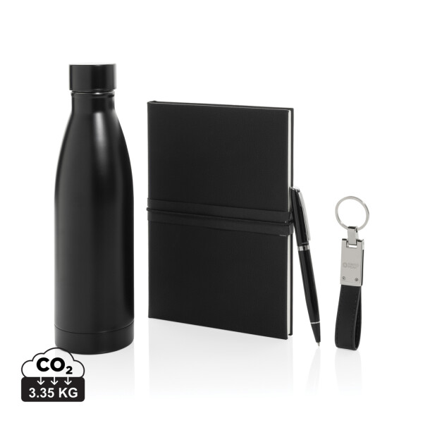 Swiss Peak RCS Luxus-Geschenkset für Geschäftsleute mit Wasserflasche
