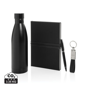 Swiss Peak RCS Luxus-Geschenkset für Geschäftsleute mit Wasserflasche - Reklamnepredmety
