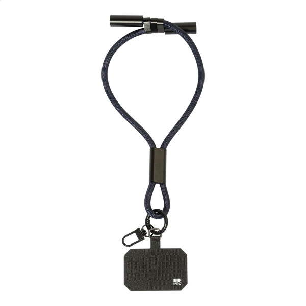 CuffCharge 60W RPET-Kabel mit Handy-Armband