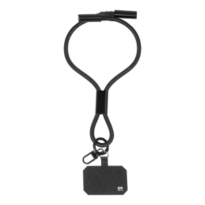 CuffCharge 60W RPET-Kabel mit Handy-Armband - Reklamnepredmety