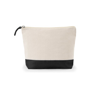 DAPHNE. Kosmetiktasche aus 100 % Baumwolle (340 g/m²), zweifarbig - Reklamnepredmety