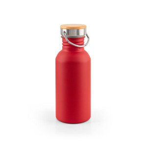 EWING. Edelstahlflasche (90 % recycelt) mit einwandiger Ausführung, 580 ml - Reklamnepredmety