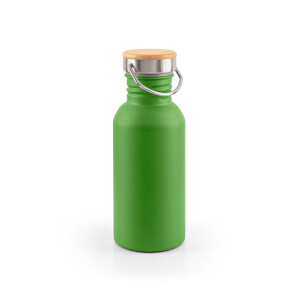 EWING. Edelstahlflasche (90 % recycelt) mit einwandiger Ausführung, 580 ml - Reklamnepredmety