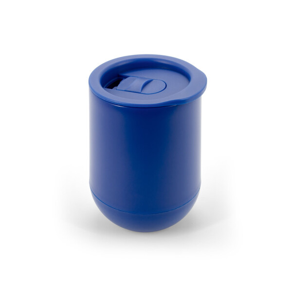 ADLINGTON. Reisebecher aus PP mit doppelwandiger, luftisolierter Ausführung, 420 ml
