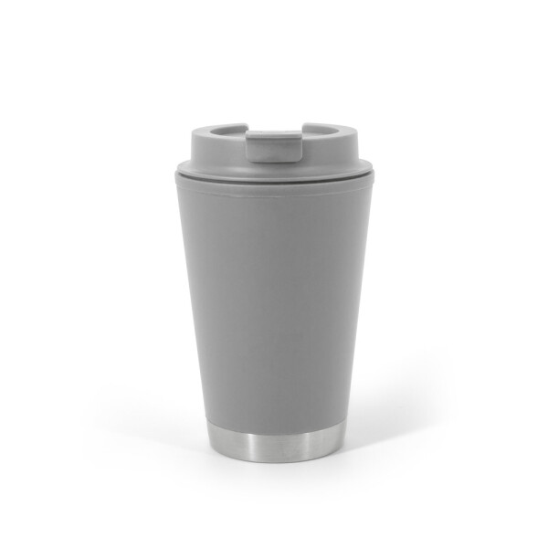 FIGLIOLI. Doppelwandiger, auslaufsicherer Reisebecher aus PP, 410 ml