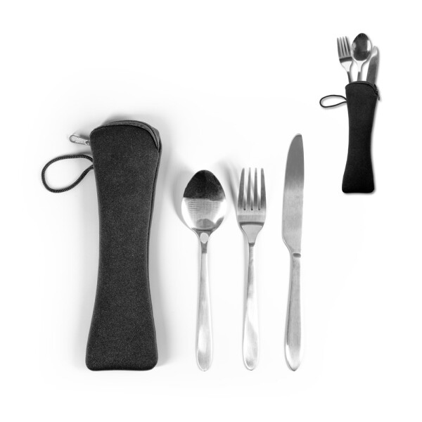 WILEY. Besteckset aus Edelstahl, 3-teilig