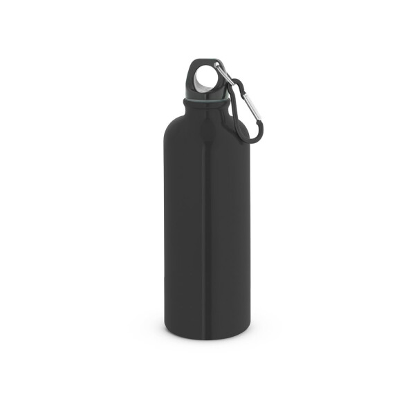 KELCE. Edelstahlflasche mit einwandiger Ausführung und Karabiner, 550 ml