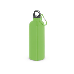 KELCE. Edelstahlflasche mit einwandiger Ausführung und Karabiner, 550 ml - Reklamnepredmety