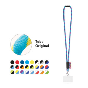 WATFORD. Lanyard aus Polyamid mit 86 x 54 mm Kartenhalter - Reklamnepredmety