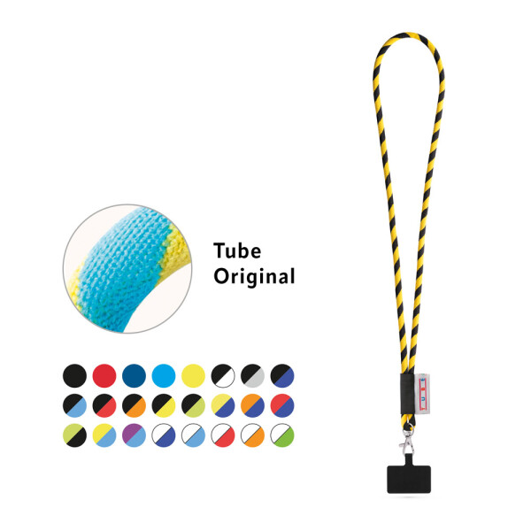GOSPORT. Lanyard aus Polyamid mit 65 x 41 mm Handyhalter