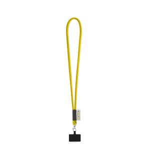 GOSPORT. Lanyard aus Polyamid mit 65 x 41 mm Handyhalter - Reklamnepredmety