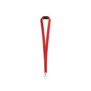 LEEDS. Lanyard aus Polyester mit Sicherheitsverschluss - Reklamnepredmety