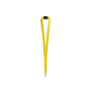 LEEDS. Lanyard aus Polyester mit Sicherheitsverschluss - Reklamnepredmety