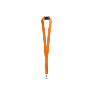 LEEDS. Lanyard aus Polyester mit Sicherheitsverschluss - Reklamnepredmety