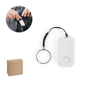 DAMY. Wireless Tracker mit kompaktem, leichtem Design aus recyceltem ABS (100 % rABS) - Reklamnepredmety