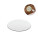 BLAIR ROUND. Rundes Mauspad mit Gummibasis