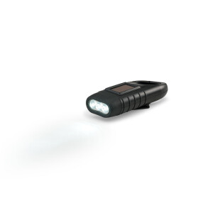 SOLARKY. Kompakte 0,5 W ABS-Taschenlampe mit 3 weißen LEDs mit 90 Lumen - Reklamnepredmety