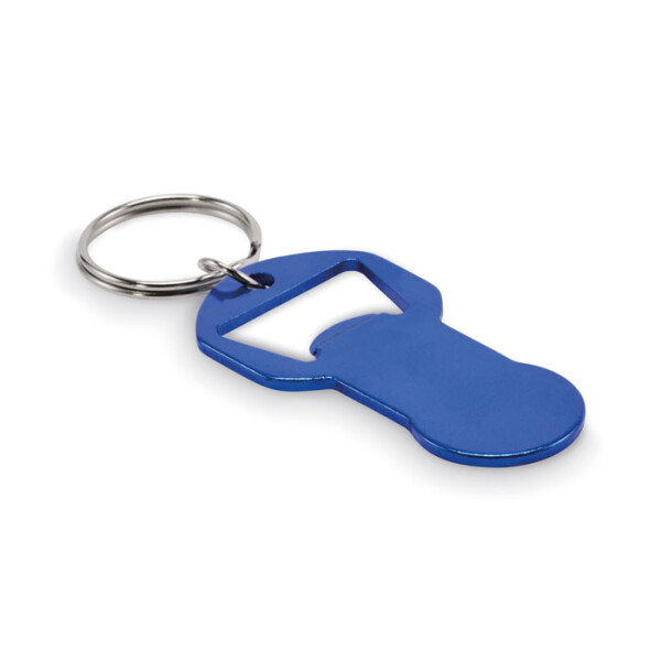 CLAVE Schlüsselanhänger aus Aluminium mit Öffner