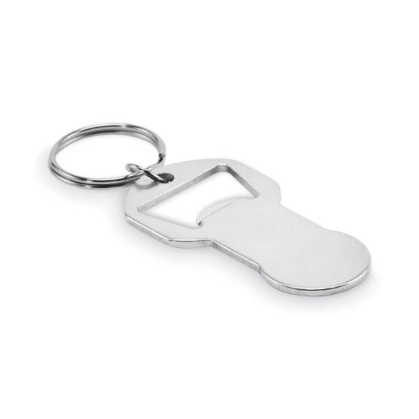 CLAVE Schlüsselanhänger aus Aluminium mit Öffner