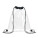 USEE Transparenter Rucksack mit Kordelzug
