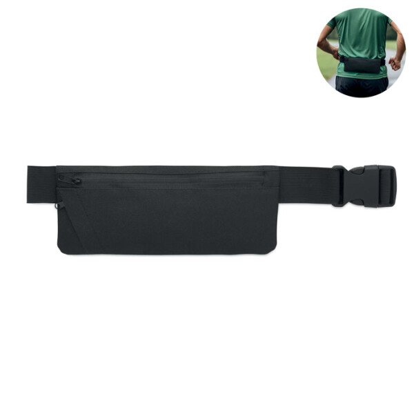 MODERATE Sportliche Bauchtasche aus 600D RPET
