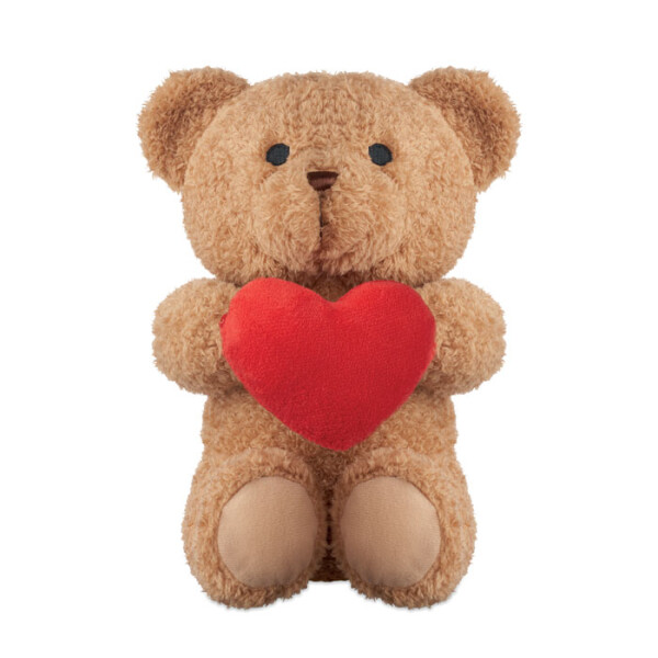 SNUGGLE Teddybär 23 cm mit Herz