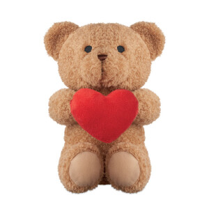 SNUGGLE Teddybär 23 cm mit Herz - Reklamnepredmety